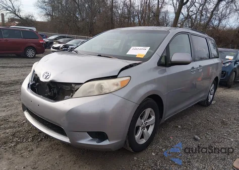 2012 Toyota Sienna Le V6 8 Passenger from USA, damaged, VIN 5TDKK3DC1CS218071